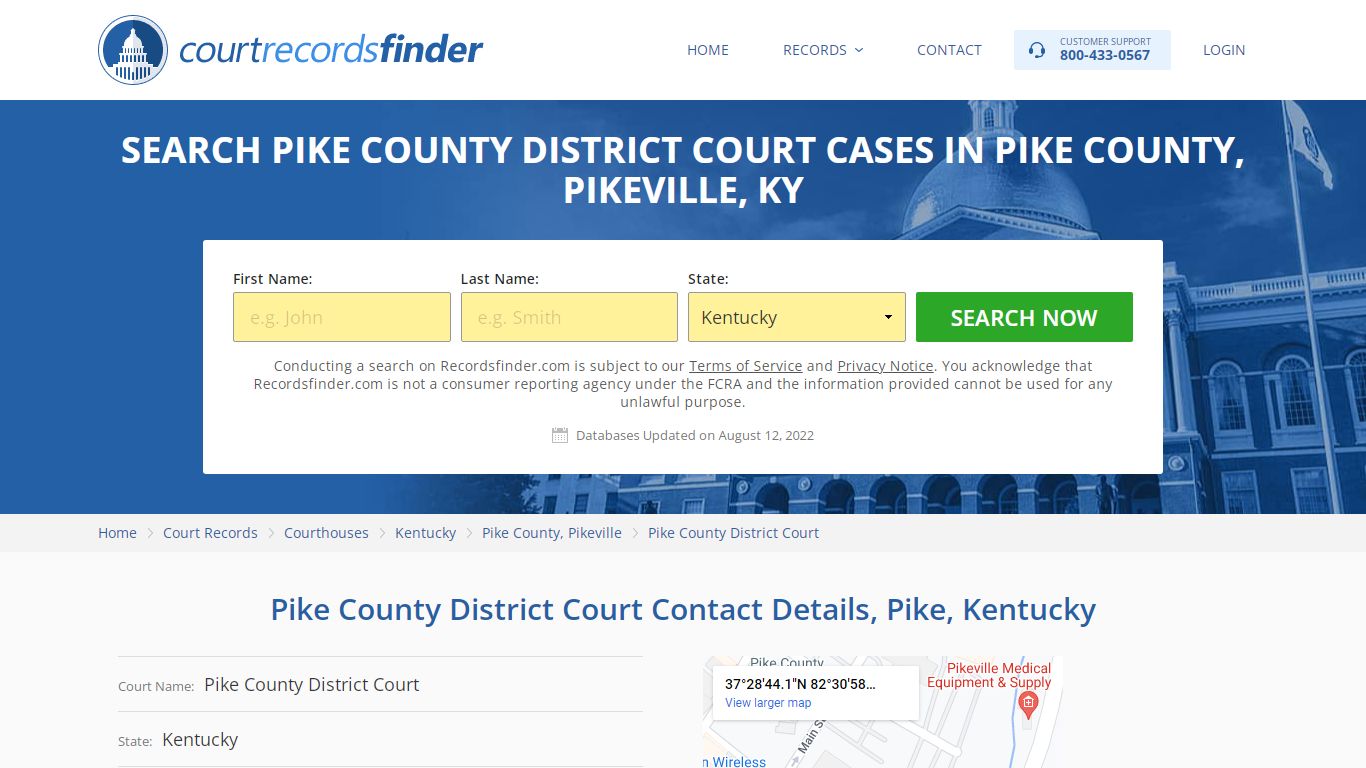 Pike County District Court Case Search - Pike County, KY ...